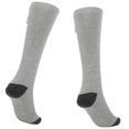 thumbnail image 3 of 1 par de medias térmicas inteligentes para esquí de invierno, unisex, gruesas, color gris, 3 of 14