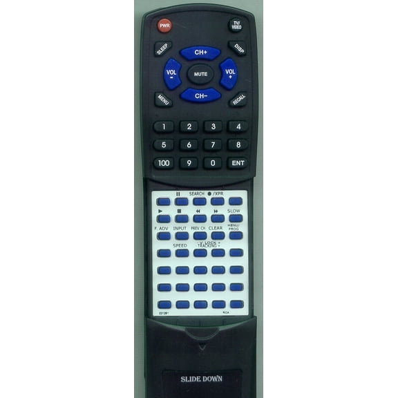 Replacement Remote for RCA 221291, RT221291, VSQS1363, VR503, VR603HF, VR602AHF, VR601AHF, VR501A