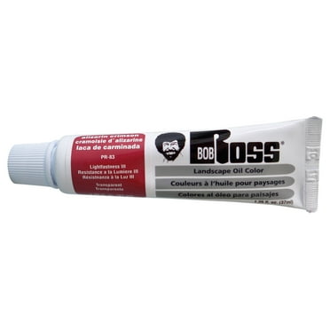 Bob Ross Oil Paint, 37ml Tube, Alizarin Crimson