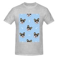 thumbnail image 4 of Bingfone Corgi Dog Men'S Loose Fit Short-Sleeve Pocket T-Shirt, 4 of 7