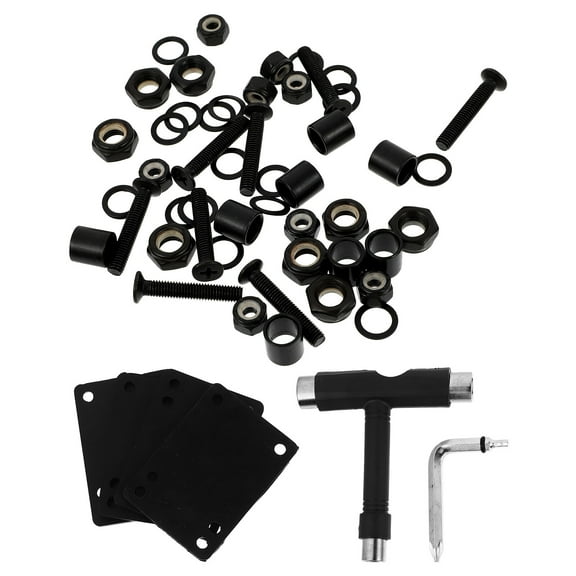 Worgeous  Skate Hardware Accessories Storage Rack Skateboard Tools Wrench