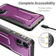 thumbnail image 2 of FITO For Moto G Stylus 5G 2024 Case, Phone Case with Screen Protector and Kickstand (Purple), 2 of 7