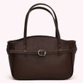 thumbnail image 2 of Bolso Mano Con Hebilla Hombro para Mujer Asa Superior Gran Capacidad PU, 2 of 9