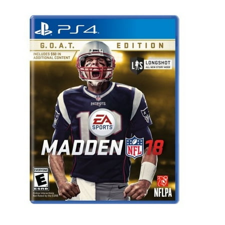 Refurbished Electronic Arts Madden NFL 18 G.O.A.T. Edition PlayStation 4 (PS4)