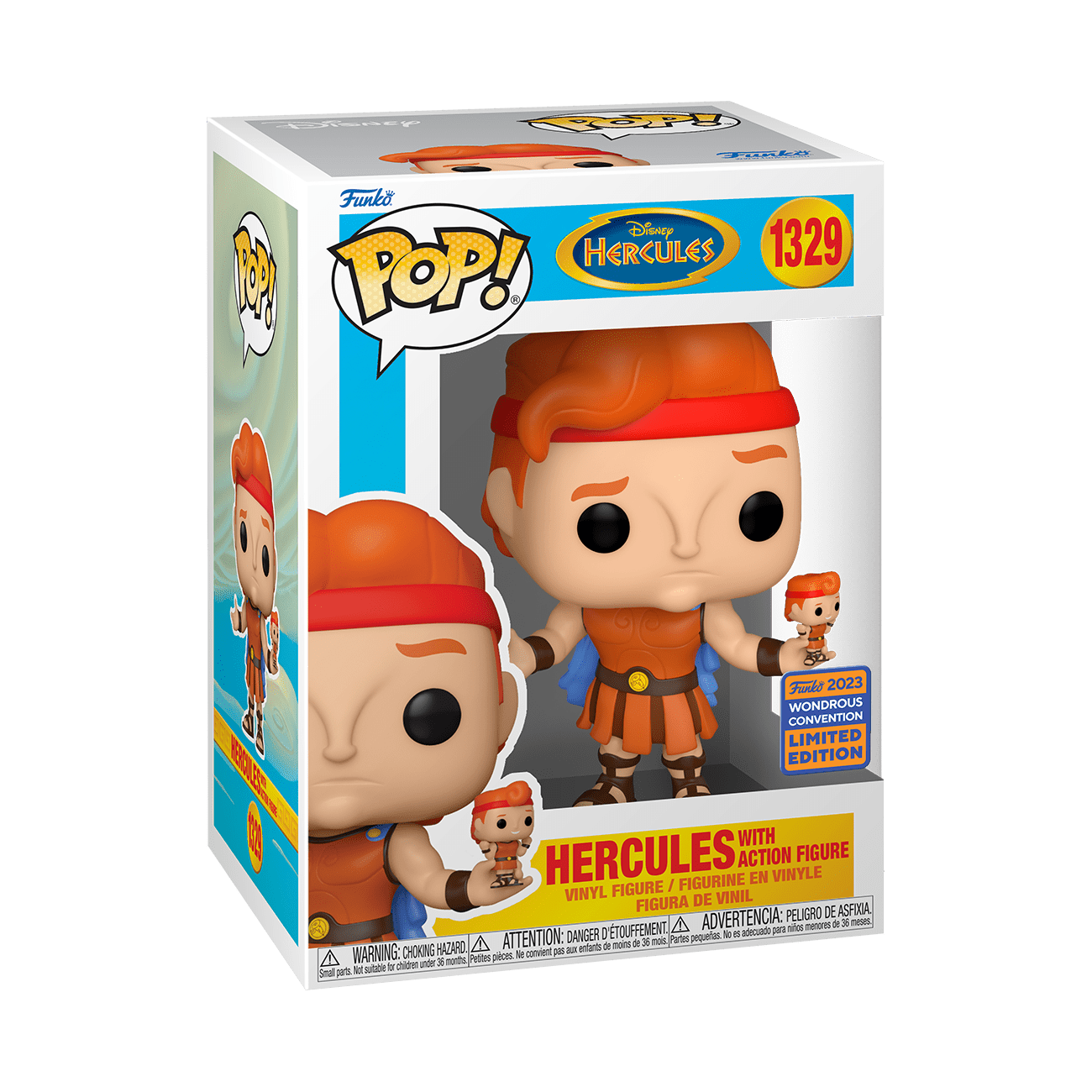 Funko Pop! Disney: Hercules - Hercules with Action Figure