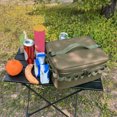 thumbnail image 4 of Bolsa térmica grande para acampar al aire libre Picnic hielo PVC portátil ANGGREK Otros, 4 of 8