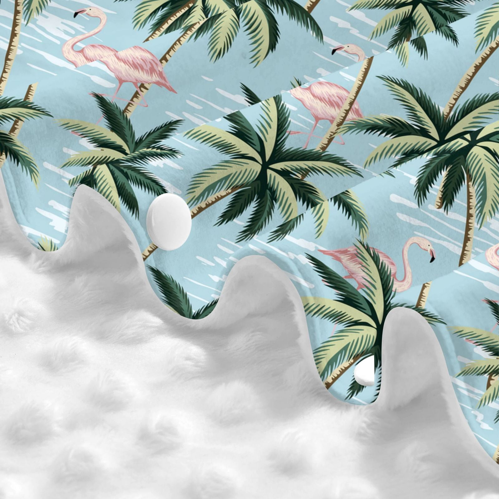 Car Seat Cover Baby - Hawaiian Style Flamingo Breathable Infant Car Seat Cover for Baby Carseat, Lightweight Comfort Baby Essentials Must Haves Newborn Stuff for Girl Boy