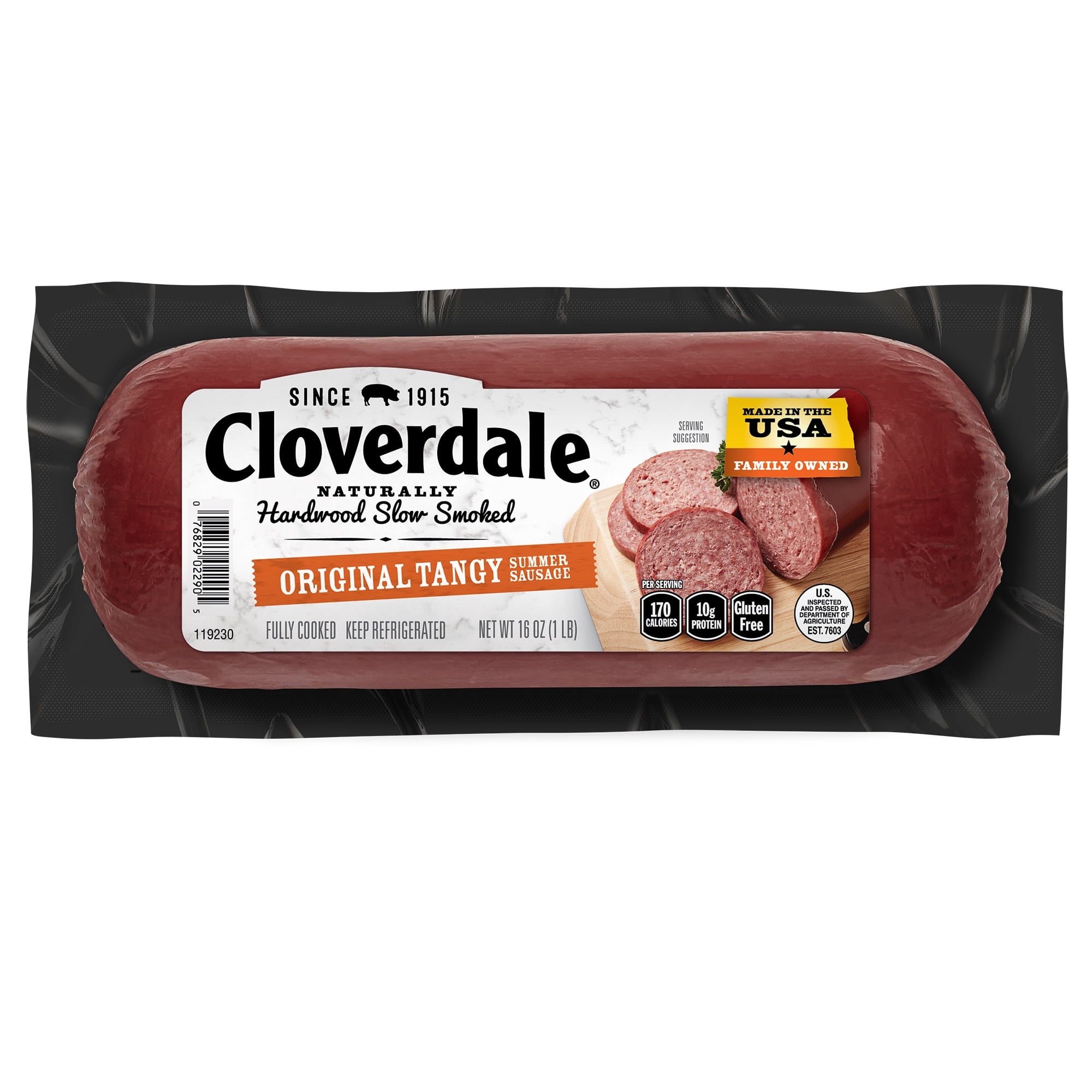 Cloverdale Tangy Beef Summer Sausage, 16 Oz.