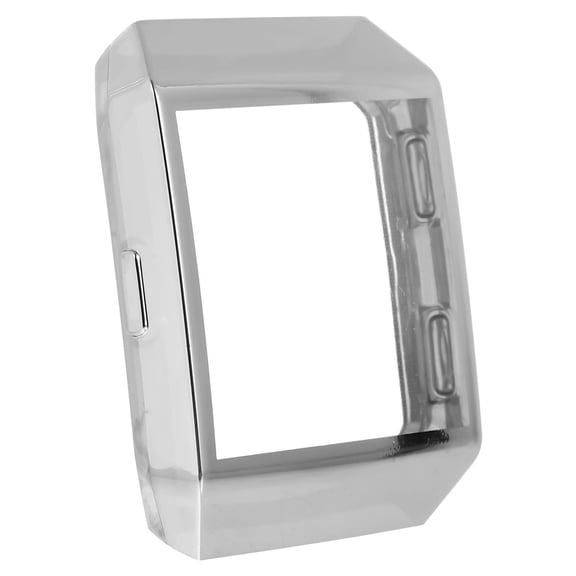 Raindrops Shock-proof and -resistant Watch Case Protector Plating Protective Slim TPU Cover Shell for (Silver)