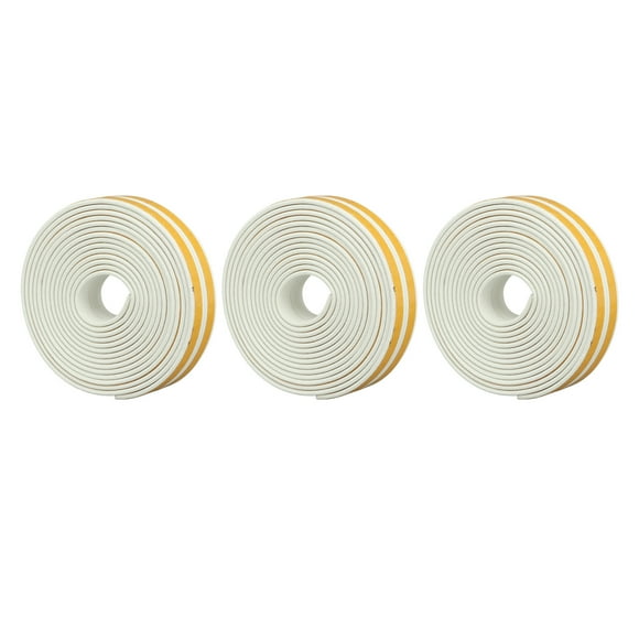 Door Seal Strip,6Pcs Foam Weather Stripping Self Adhesive Sealing Weatherstrip Foam Weather Stripping Elevate Your Experience