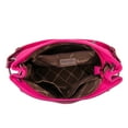 thumbnail image 6 of Wrangler Hobo Bags for Women Vegan Leather Top Handle Shoulder Purses and Handbags, Hot Pink, 6 of 14