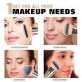 thumbnail image 4 of Brochas de maquillaje dpolla Foundation, polvo, colorete y contorno, 2 unidades, 4 of 6