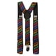 thumbnail image 1 of UNISEX HOMBRES MUJERES AJUSTABLES PULSERAS ELÁSTICAS Y-BACK SUSPENDERS PANTALÓN Salvador Tirantes con clip, 1 of 6