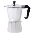 thumbnail image 1 of Cateissary Cafeteras 1 taza/3 tazas/6 tazas/9 tazas/12 tazas de aluminio cafetera eléctrica plateada Dripolator estufa café Mak Juegos de servir café y té No.02 Cateissary JJ10970-02B, 1 of 6