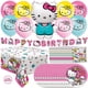 thumbnail image 1 of Kit de decoración para fiesta de cumpleaños de Hello Kitty Unique, 16 piezas, 1 of 6