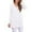 Bm-02 White, variant on Women's Long Sleeve V Neck Shirts Casual Tunic Tops Blouse