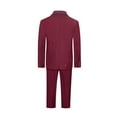 thumbnail image 4 of Boys Premium Burgundy-Maroon 8 Piece Suit Set, 4 of 7