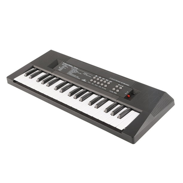 Teclado De Piano, Teclado Portátil, Función De Grabación De Micrófono De 37 Teclas, Juguetes De Enseñanza De Música Para Niños, Fuente De Alimentación Dual Para Niños