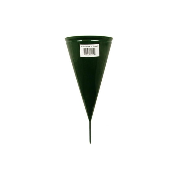Panacea Vase Metal Cone 5in Fixed Spike