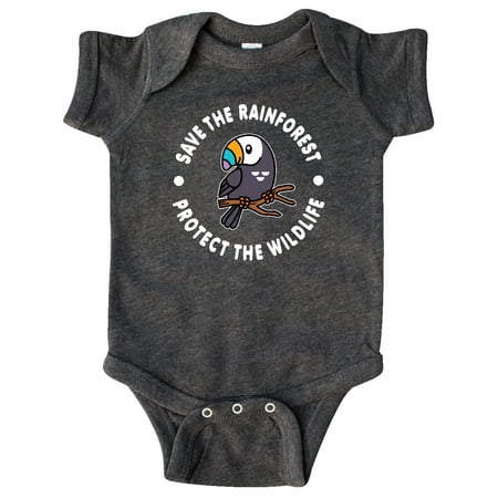 

Inktastic Save the Rainforest Protect the Wildlife with Toucan Gift Baby Boy or Baby Girl Bodysuit