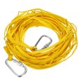thumbnail image 1 of Portátil Tendedero, 10M/32,8 Pies Nylon Viento Prueba Antideslizante Lavado Línea Cuerda para Patio Exterior Viajes Campamento Lavandería Secado, Amarillo, 1 of 5