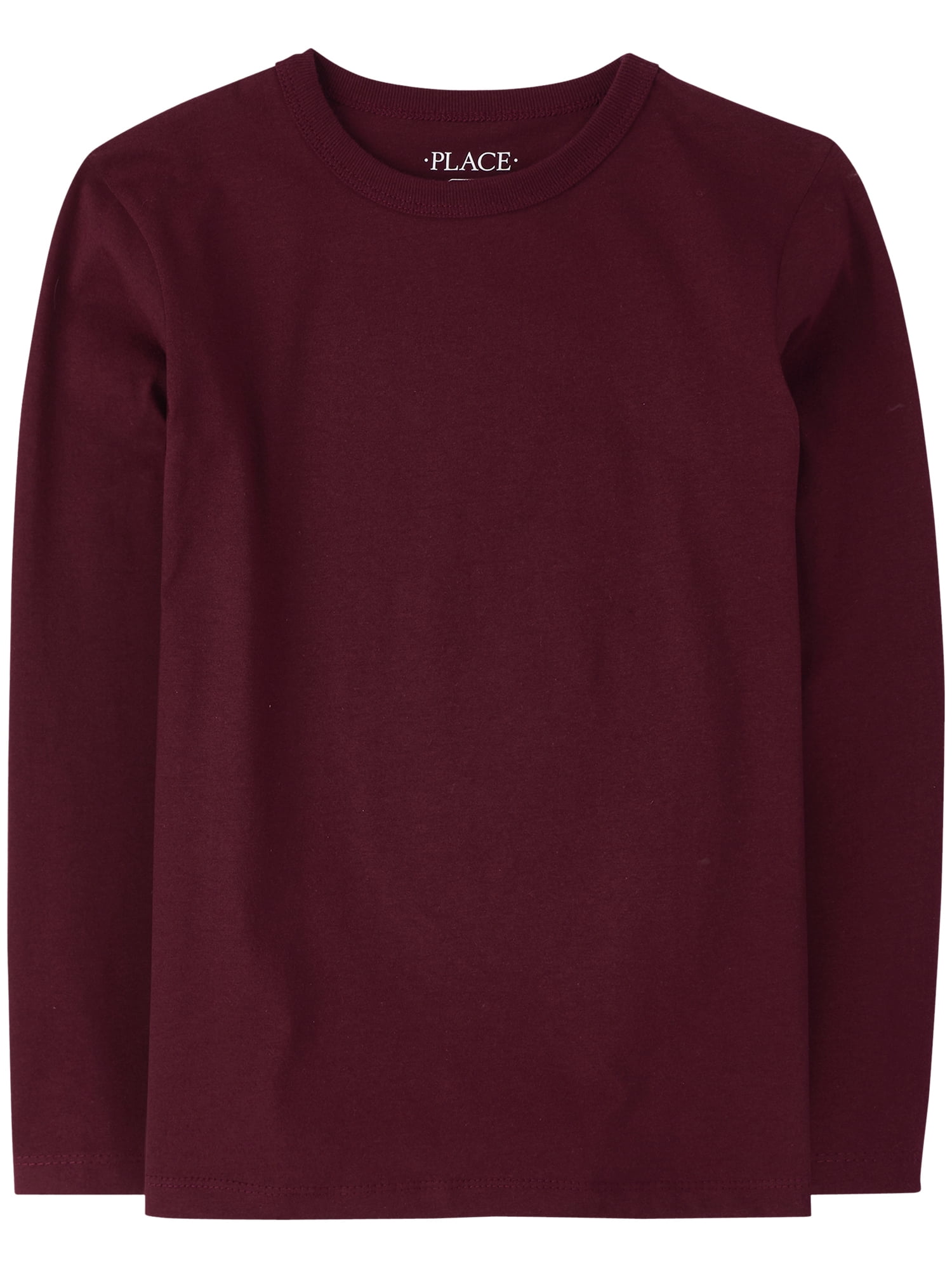 The Children's Place Boys Long Sleeve Layering T-Shirt, 3-Pack, Sizes XS-XXL