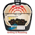 thumbnail image 4 of Primo Oval XL 400 Ceramic Kamado Grill With Stainless Steel Grates - PGCXLH, 4 of 6