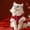 Red, variant on EazyTech Winter Warm Windproof Dog Jacket, Two-Legged Design for Small Dogs, Soft Padded Vest with Zipper
