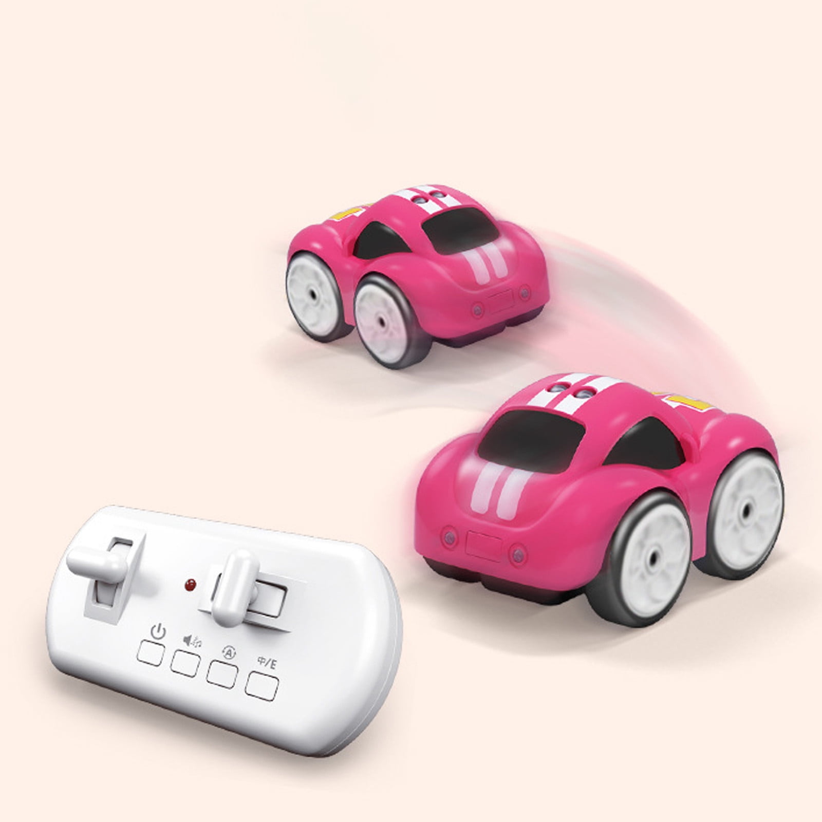 Mini Magic Car Follows Line, 2.4GHz RC Smart Interactive Car Toy That Follows Drawn Line, with Music and 4 Modes, Follow, Dodge, Lines Trace and Auto Demo