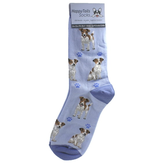 Happy Tails Jack Russell Dog Lover Socks - One Size Fits Most