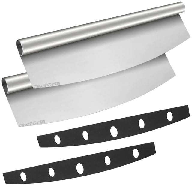 Cortadores y Utensilios de Pizza PizzaNox 2 Pzas 30cm Acero Inoxidable
