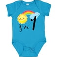 thumbnail image 3 of Inktastic I'm 1- First Birthday Sun Rainbow Boys or Girls Baby Bodysuit, 3 of 5