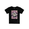 Wonder Nation Girls Short Sleeve Oversized Graphic Tee, Sizes 4-18 & Plus