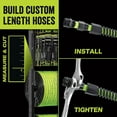 thumbnail image 2 of Flexzilla HFZW58250YW Bulk Water Hose, 5/8" x 250', ZillaGreen, 2 of 7