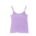 thumbnail image 2 of DPTALR Built In Bra Tank Tops For Women Summer Casual Strap Camisole Plus Size Padded Workout Tops, 2 of 3