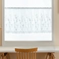 thumbnail image 2 of Tookss Embroidered Floral Window Curtains Rod Pocket Light Filtering Sheer Window Drapes Elegant Home Decoration, 2 of 9