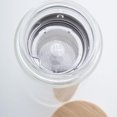 thumbnail image 4 of Strainer Included for Enhanced Brewing Experience 450ml Double-Wall Glass Tea Maker, 4 of 5