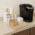thumbnail image 6 of OnDisplay Java Joe Acrylic Breakroom.Kitchen Coffee Station Organizer for Cups/Lids/Sugar/Tea/Stirrers, 6 of 6