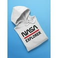 thumbnail image 3 of NASA Nasa Explorer Banner Hoodie Men -NASA Designs, Male XX-Large, 3 of 4