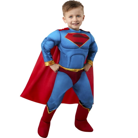 DC League of Super Pets Superman Costume for Toddlers by Rubies, Boys 2T