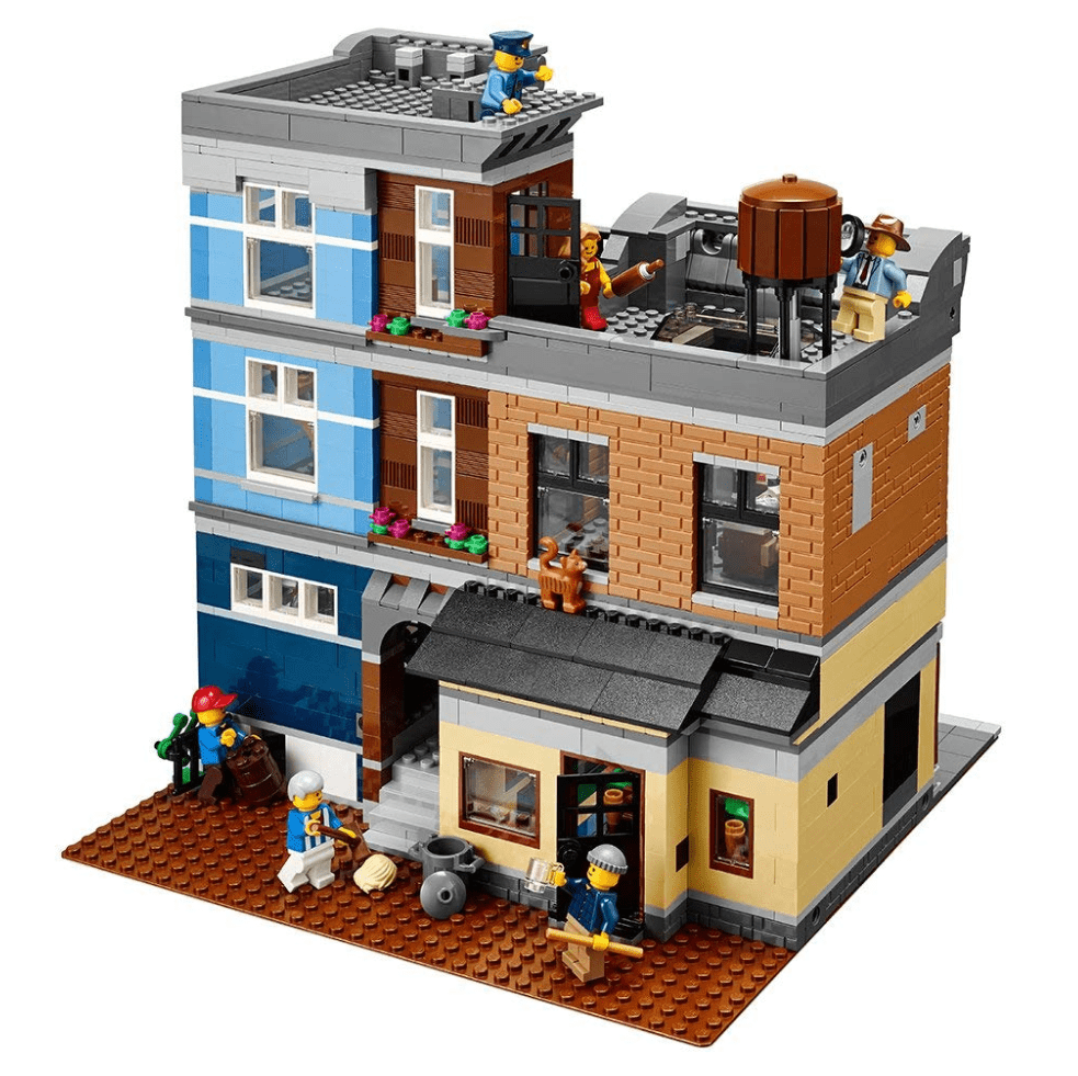 lego modular detective's office