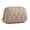 Khaki, variant on Makeup Bag, Travel Cosmetic Bag, Puffy Padded Make Up Bag for Women, Makeup Organizer Case, Wide-open Pouch Purse, Travel Essentials, Toiletries Accessories Brushes