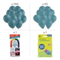 thumbnail image 3 of Fun Express Tuftex Blue Slate Balloon Garland Kit 25 Ft - 152 Pc, 3 of 3