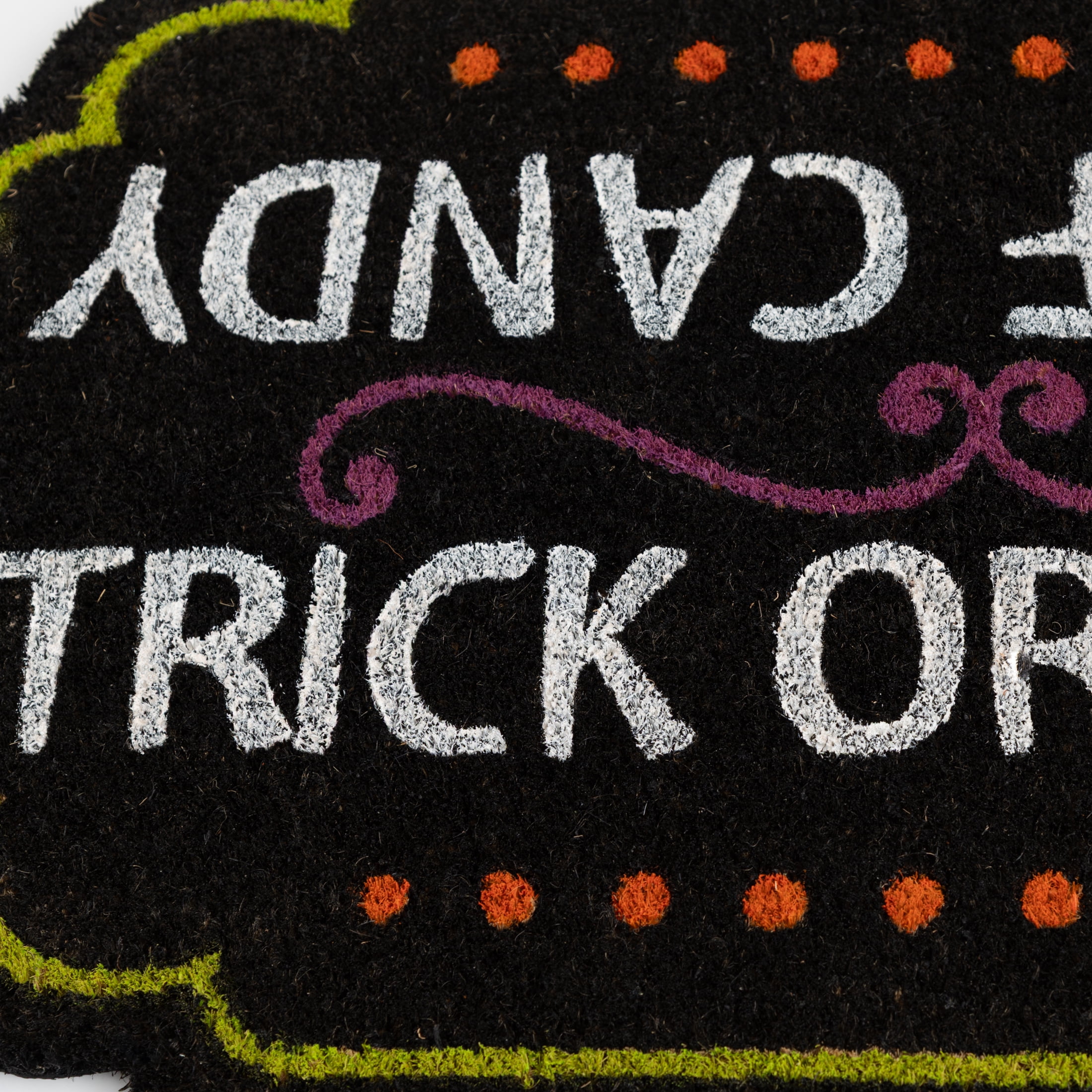 Way to Celebrate Trick or Treat Coir Outdoor Doormat, 18"x30"