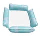 thumbnail image 3 of Flotador de piscina inflable portátil, cama flotante para piscina, tumbona Verde, 3 of 9