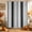 Black, White, variant on Brown Lines Shower Curtain, Waterproof Shower Curtains for Bathroom, Modern Simple Vertical Stripes Washable Fabric Bathtub Curtain Set Bath Decor with 12 Hooks 48"x72"
