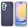 thumbnail image 6 of Asuwish Compatible with Samsung Galaxy A25 5G Phone Case Hybrid Rugged Shockproof Hard Protective Drop Proof Full Body Heavy Duty Mobile Cell Cover for A 25 25A SM-A256U Women Men Blue, 6 of 8