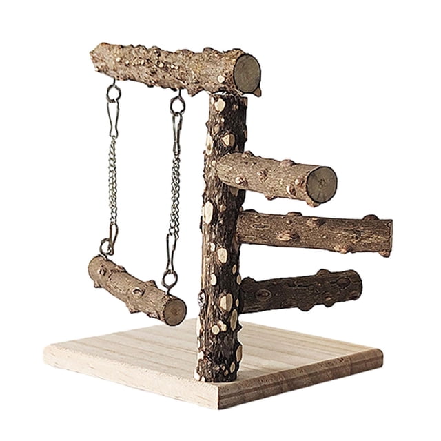 ZLight Parrot Playground Bird Gym Bird Perches Sticks Standing for Lovebirds Style A