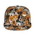 thumbnail image 2 of Easygdp Dogs Different Breeds Baseball Cap with Adjustable Flat Suitable for Head Circumference 22.4-23.6 in, 2 of 9
