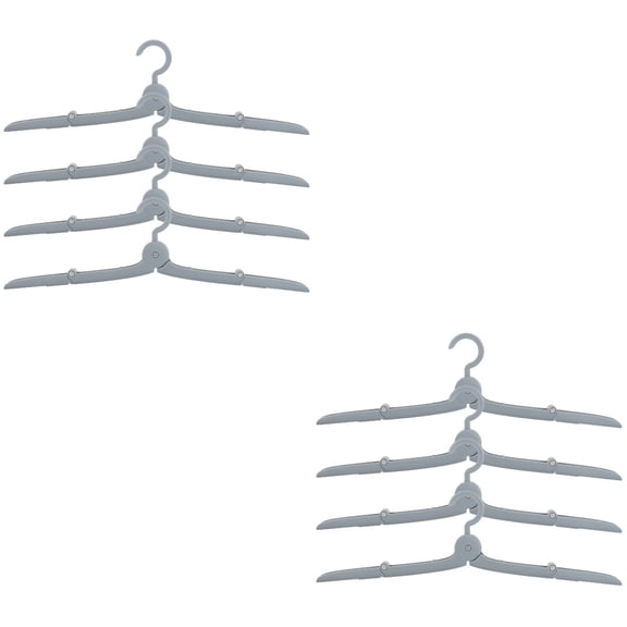 HOMEMAXS Foldable Travel Hangers, Clothes Hangers for and Portable Use